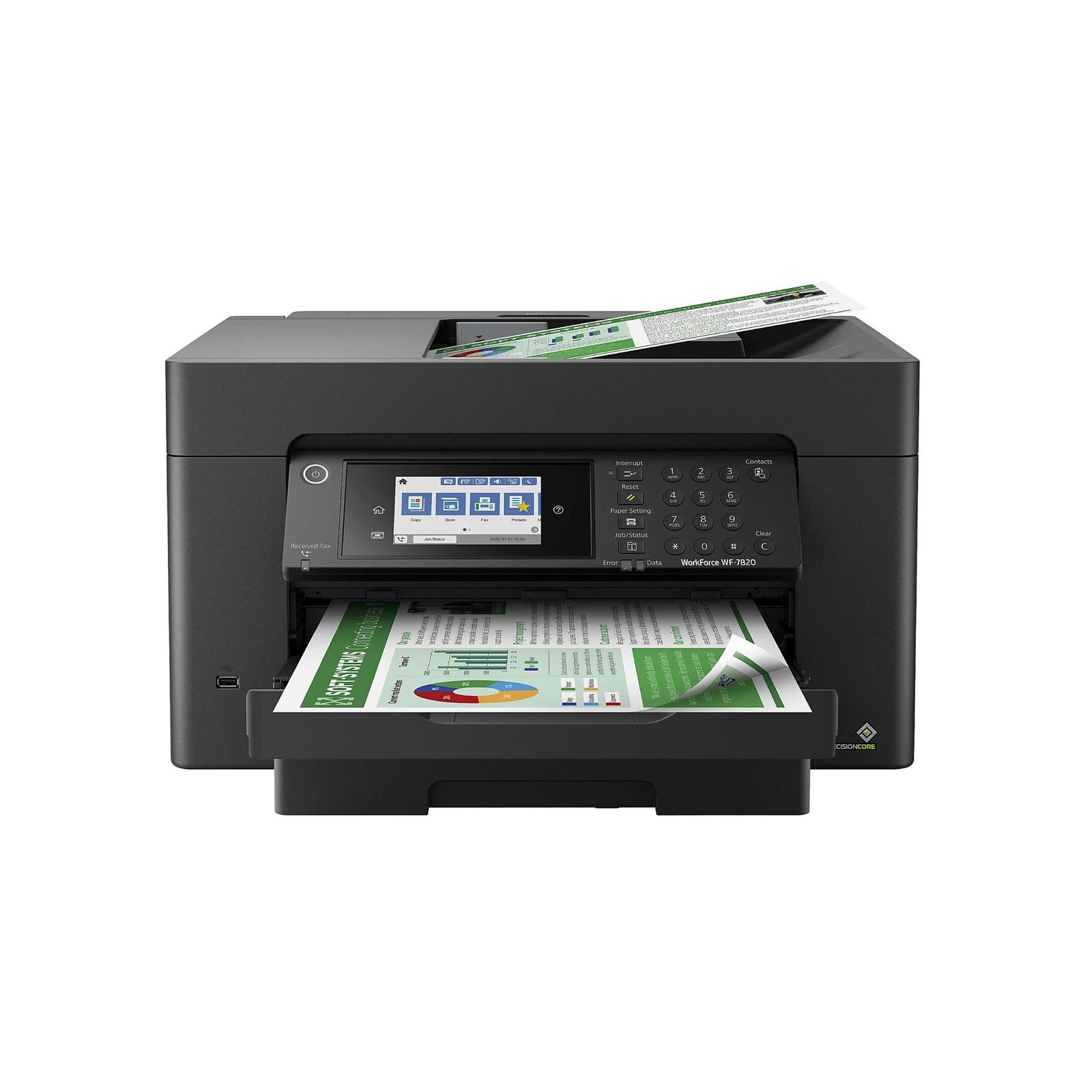 WorkForce® Pro WF-7820 Wireless Inkjet All-In-One Color Printer (Refurbished)
